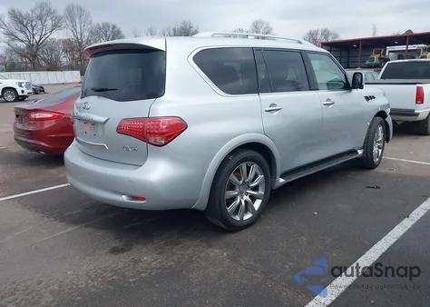 2012 Infiniti Qx56 z USA, uszkodzony, nr VIN JN8AZ2NF1C9519386